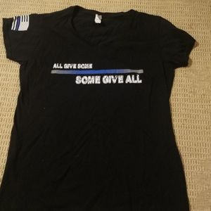 Blue lives matter shirt
